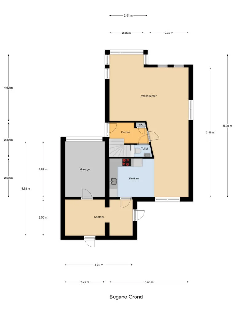 Meerkoet 15, Lemmer – plattegrond