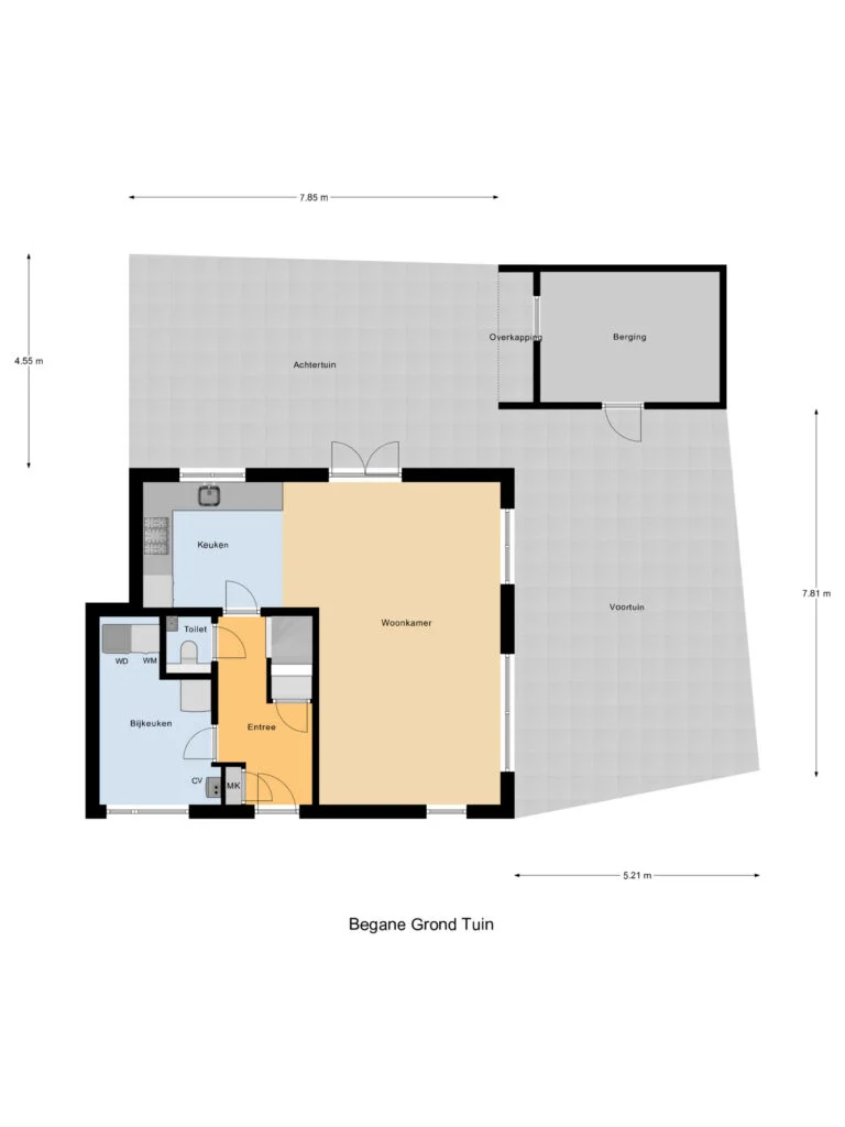 It Skil 2, Woudsend – plattegrond