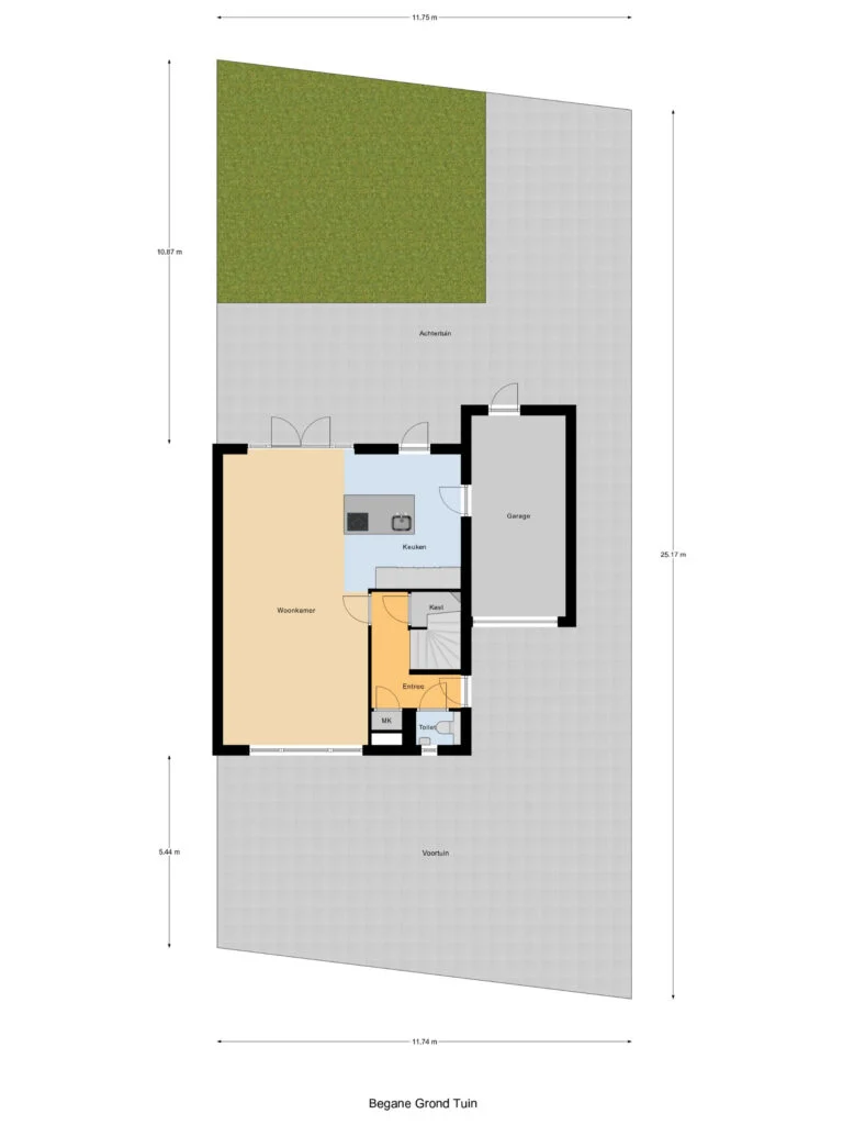 Pier Christiaanswei 7-A, Delfstrahuizen – plattegrond